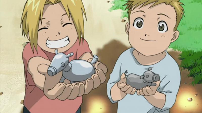 Кадры из аниме Стальной алхимик (2003-2010)